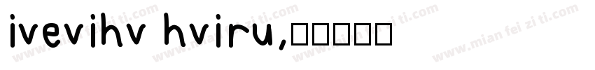 reverse serif字体转换